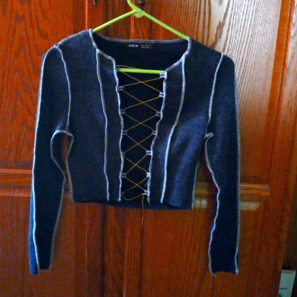 Shein, XS, Navy